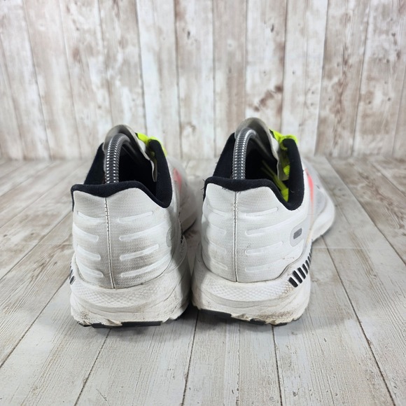 Brooks Launch GTS 9 Womens Running Shoes Athletic Neon Pink White Size 10 - Picture 3 of 8